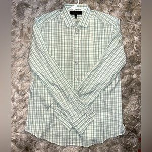 Men’s Rag and Bone Gingham / Plaid button up shirt S / M “15.5”